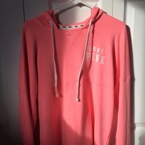 Pink Victoria’s Secret long sleeve sweatshirt